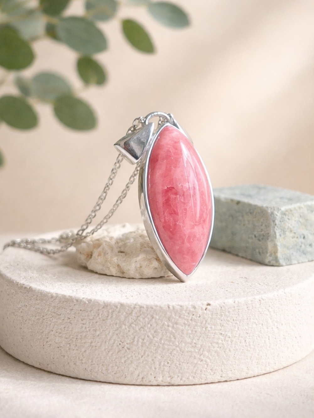 NEW! Rhodochrosite Necklace